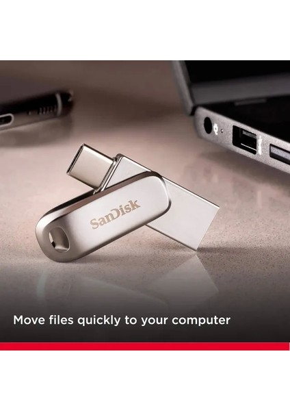 Ultra Dual Drive Luxe USB Bellek 256 GB Silver modelleri