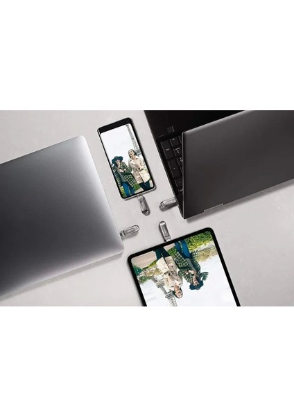 Ultra Dual Drive Luxe USB Bellek 128 GB Silver indirimleri