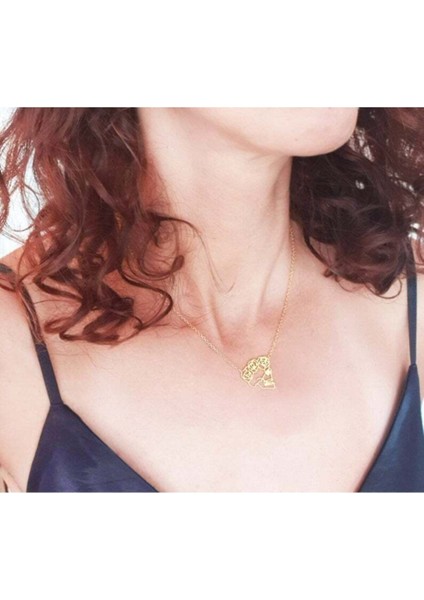 925 Ayar Gümüş Gül Kafatası Kolye fırsatları