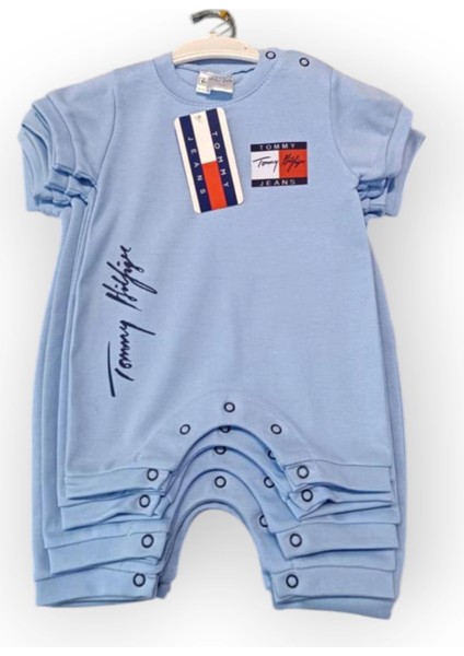 Baby Marka Tomm Desen Çıtçıtlı Tulum 6-24 Ay
