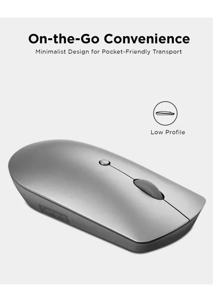 Go Çok Aygıtlı Kablosuz Mouse Bluetooth Silent Mouse Mouse