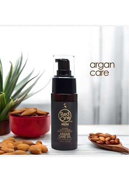 Red One Redone Sakal & Bıyık Bakım Yağı Argan 50 ml