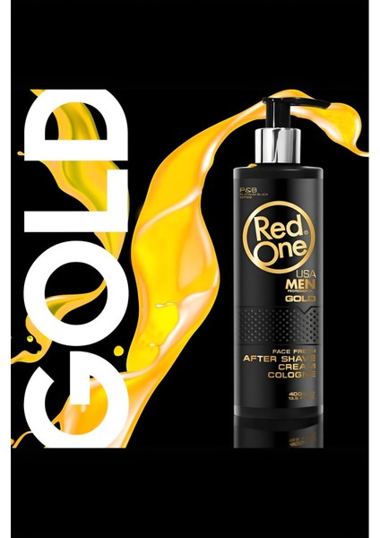 Gold Tıraş Sonrası Krem Kolonya 400 ml – Ferahlatıcı, Kalıcı Koku ve Cildi Yatıştıran Yanma Azaltıcı Etki modelleri