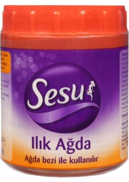 Ağda 250 ml Ilık Turuncu 4'lü