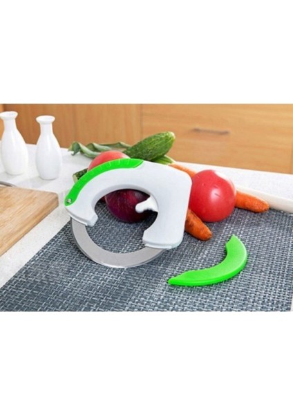 Yeşil Dairesel Pratik Doğrayıcı Bıçak fiyatları