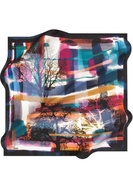 Nostalji Tivil Ipek Eşarp 8188-921