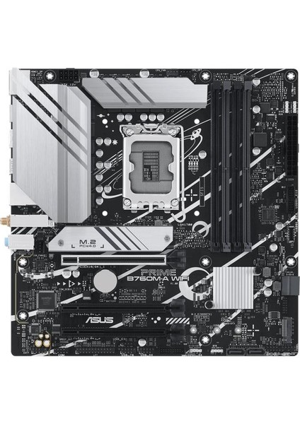 Prıme B760M-A Wıfı Ddr5 7200MHZ 2xhdmı 1xdp 2xm.2 USB 3.2 Matx 1700P (12. / 13. ve 14. Nesil Işlemci Uyumlu)