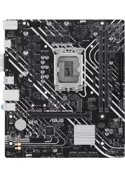 Prıme H610M-K Argb Ddr5 5600MHZ 1xvga 1xhdmı 1xm.2 USB 3.2 Matx 1700P (12. / 13. ve 14. Nesil Işlemci Uyumlu)