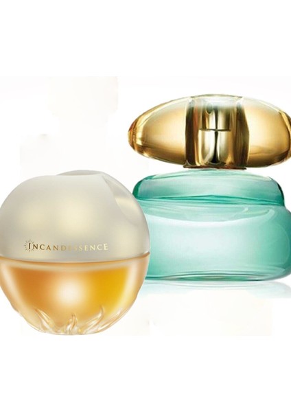 Kadın Parfümü Elvie Edt 50 ml + Incandessence Edp 50ML Kadın Parfüm OKDEPOSU4578125