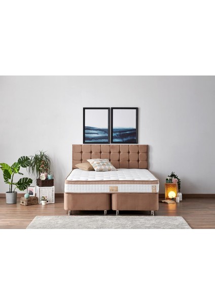 Niron Latte 160x200 Çift Kişilik Yatak Full Ortopedik Sert Yatak