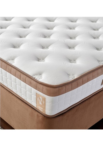 Niron Latte 90x190 Tek Kişilik Yatak Full Ortopedik Sert Yatak