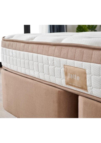 Niron Latte 90x190 Tek Kişilik Yatak Full Ortopedik Sert Yatak