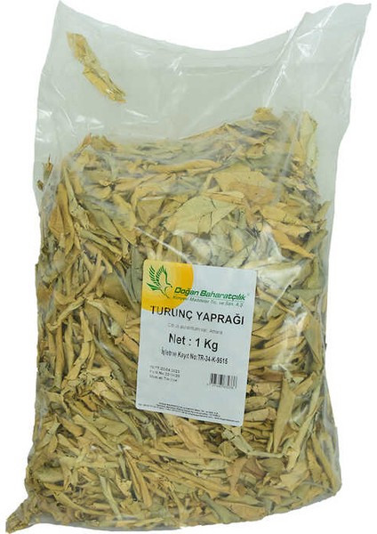 Turunç Yaprağı Doğal 1000 gr Paket