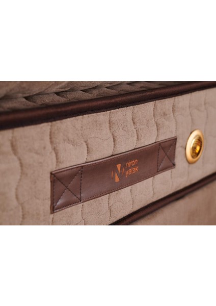 W.Cotton 90x190 Tek Kişilik Pedli Yatak Full Ortopedik Yaylı Yatak