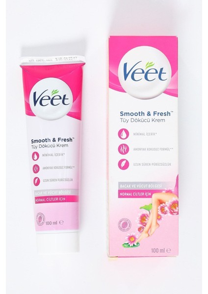 Veet Standart Veet Tüy Dökücü Krem Normal Ciltler Için 100 ml