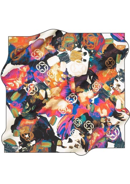 Nostalji Tivil Ipek Eşarp 8144-912