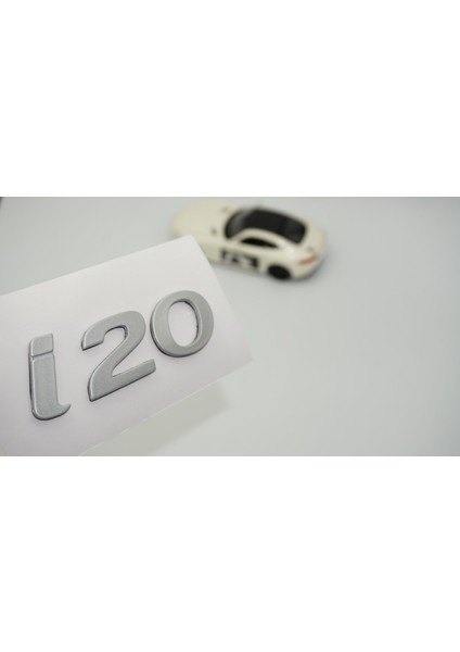 I20 Bagaj 3m Gri Yeni Nesil Yazı Logo Hyundai Ile Uyumlu