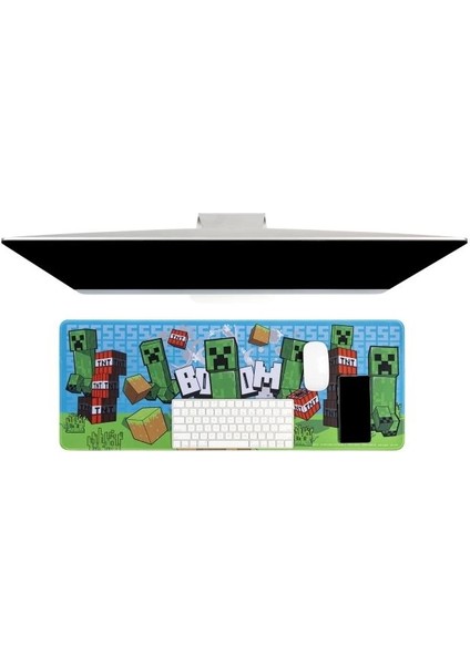 Minecraft Creeper Büyük Oyun Mouse Pad'i