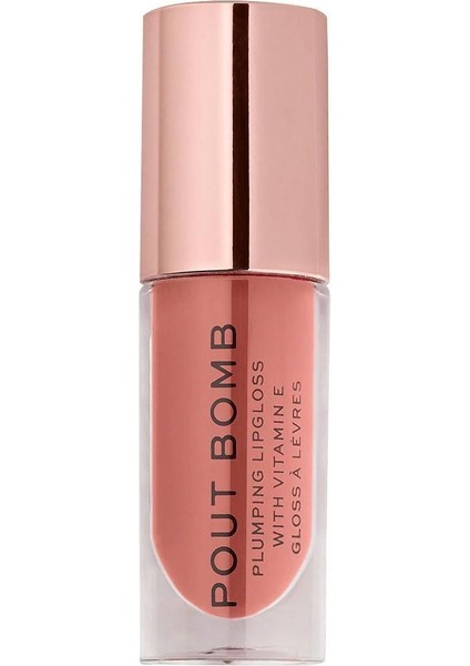 Pout Bomb Plumping Gloss Dudak Parlatıcısı Sauce 4,6 ml – E Vitaminli, Nemlendirici, Yoğun Renkli Parlak Bitiş fırsatları