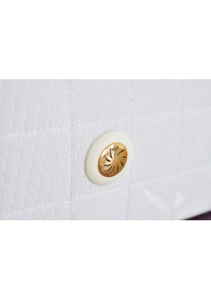 Niron Purple 180x200 Çift Kişilik Pedli Yatak Full Ortopedik Yaylı Yatak