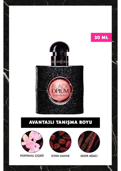 Black Opium Eau De Parfum 30 ml 3365440787858