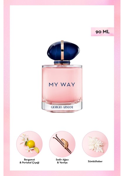 My Way Edp 90 ml Kadın Parfüm 3614272907690