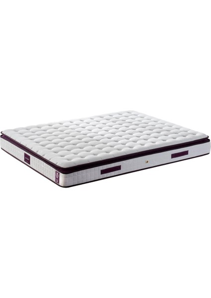 Niron Purple 140x190 Çift Kişilik Pedli Yatak Full Ortopedik Yaylı Yatak indirimleri