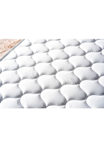 Niron Smart Yatak Baza Başlık Seti - 90x190 Tek Kişilik Full Ortopedik Yatak Baza ve Başlık Takımı