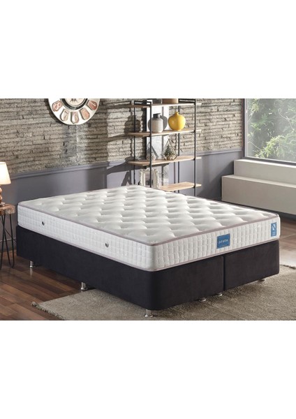Niron Juliette 200x200 cm Tam Ergonomik Lüks Yatak Çift Kişilik Orta Sert Özel Yatak