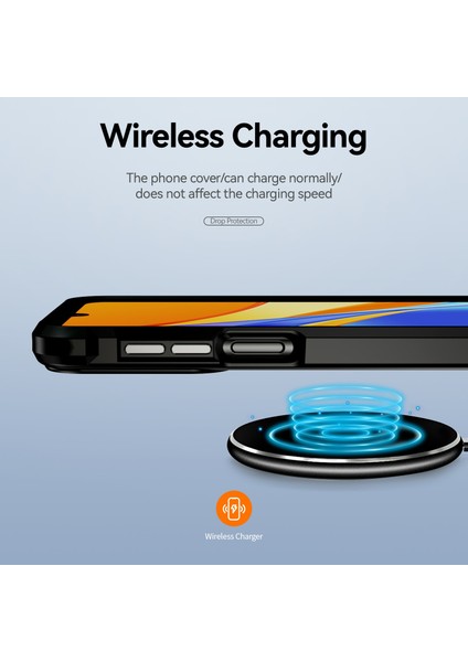 Samsung Galaxy A36 5g Kılıf Anti-Drop Alaşım Lens Çerçevesi Pc+Tpu Telefon Kapağı-Siyah (Yurt Dışından) indirimleri