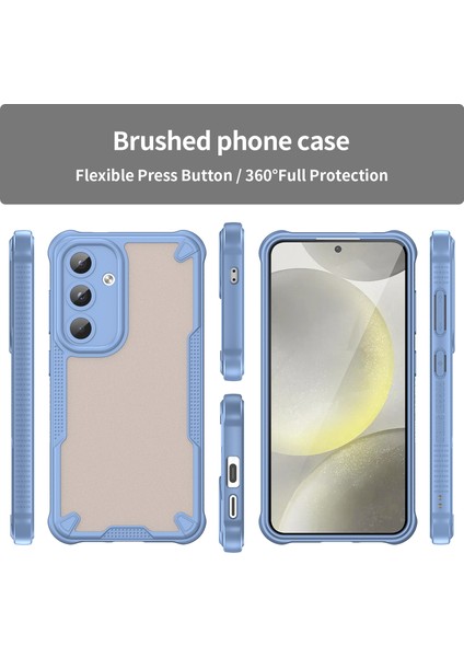 Wanlonfeng Mffj Serisi Samsung Galaxy S25 + Kılıf Anti Drop Tpu Telefon Arka Kapak Ekran Filmi-Mavi (Yurt Dışından) indirimleri