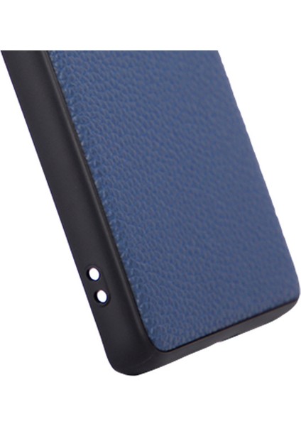 Samsung Galaxy A56 5g Kılıf Litchi Doku Anti-Drop Tpu+Pu Deri Telefon Koruyucu Kapak-Koyu Gri (Yurt Dışından)