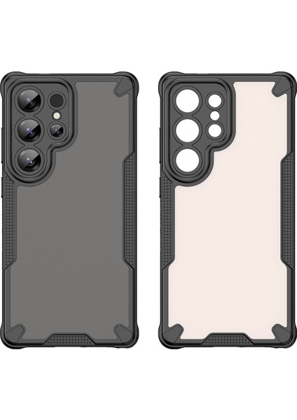 Wanlonfeng Mffj Serisi Samsung Galaxy S24 Ultra Kılıf Anti Drop Tpu Telefon Arka Kapak Ekran Filmi-Siyah (Yurt Dışından) fırsatları