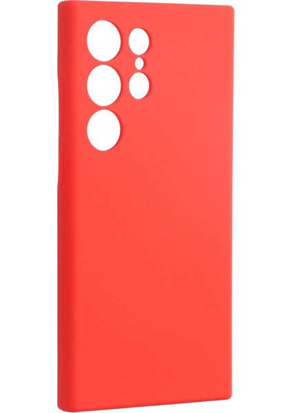 Samsung Galaxy S24 Ultra Kılıf Silikon Darbeye Dayanıklı Telefon Koruyucu Kapak Kabuk-Kırmızı (Yurt Dışından) modelleri