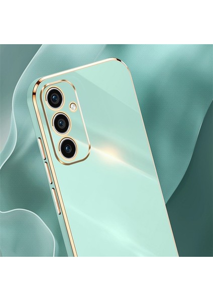 Xınlı Samsung Galaxy A56 5g Kılıf Tpu Telefon Kılıfı, Elektro Kaplama Çerçeveli-Siyah (Yurt Dışından)