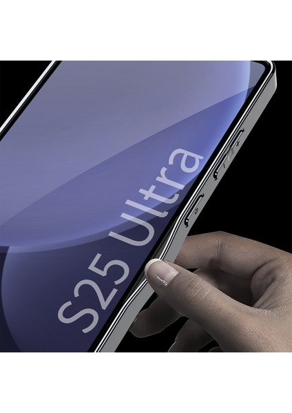 Gkk Samsung Galaxy S25 Ultra Kılıf Elektroliz Pc Tpu Pu Deri Telefon Kapağı Ahşap Tahıl-Gri (Yurt Dışından)
