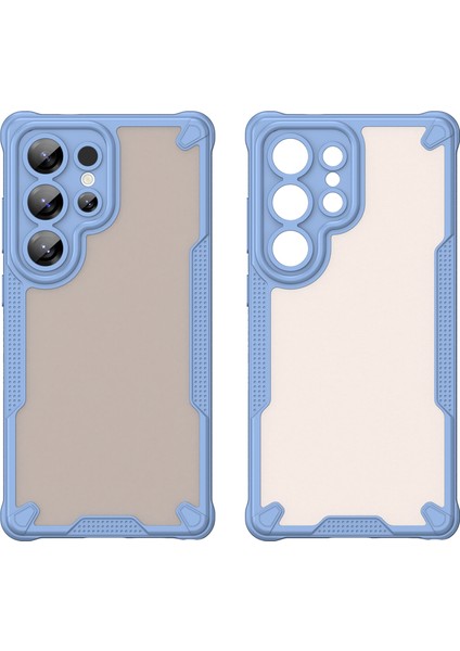 Wanlonfeng Mffj Serisi Samsung Galaxy S24 Ultra Kılıf Anti Drop Tpu Telefon Arka Kapak Ekran Filmi-Mavi (Yurt Dışından) fırsatları