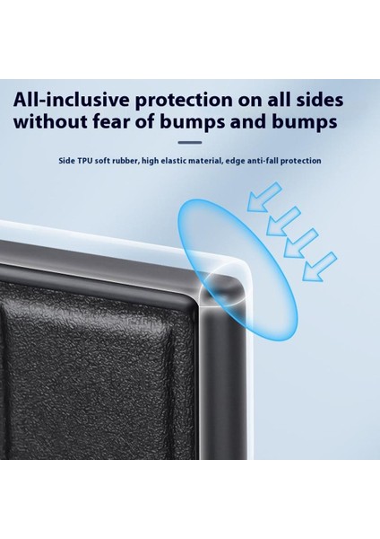 Gkk Samsung Galaxy S24 Ultra Kılıf Lens Kapağı Kickstand Tpu+Pu Telefon Arka Kapak-Siyah (Yurt Dışından) fırsatları