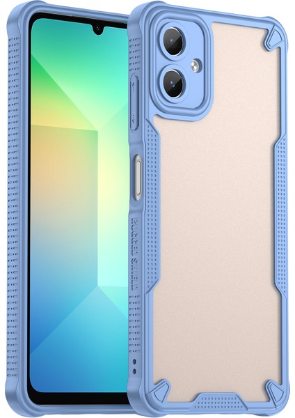 Wanlonfeng Mffj Serisi Samsung Galaxy A06 Kılıf Anti Drop Tpu Telefon Arka Kapak Ekran Filmi-Mavi (Yurt Dışından) fırsatları