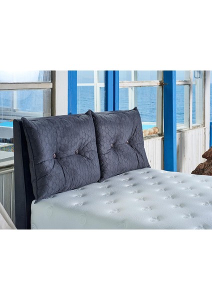 Visco Fusion Yatak 120x200 Tek Kişilik Paket Yaylı Visco Süngerli Yatak Extra Lüks Yumuşak Özel Tasarım
