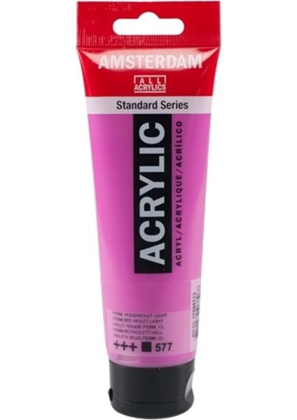 Talens Amsterdam Akrilik Boya 250 ml Permanent Red Vıolet Light 577