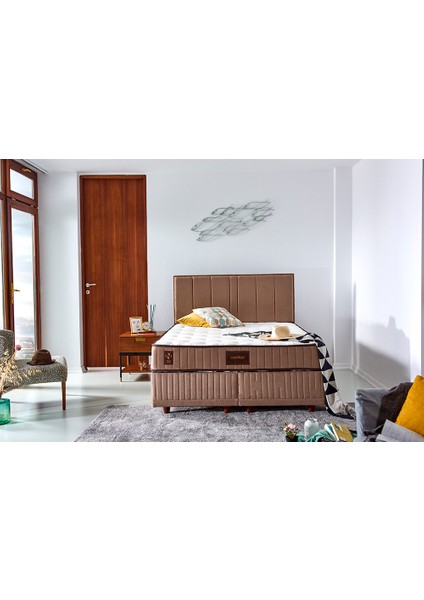 Niron Comfort 100x200 cm Tek Kişilik Lüks Ortopedik Yumuşak Yatak