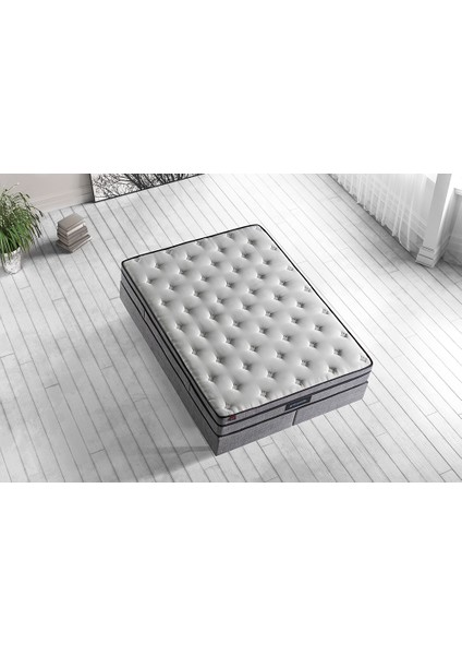 Niron Greypedic 90x200 cm Tek Kişilik Ultra Ortopedik Çok Sert Pedli Yatak