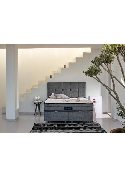 Niron Greypedic 90x190 cm Tek Kişilik Ultra Ortopedik Çok Sert Pedli Yatak