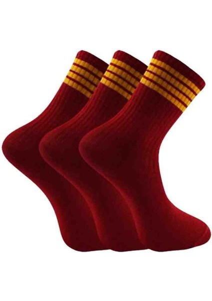 Gs Taraftar Çorabı 3 Adet -Sarı Kırmızı Taraftar Çorabı fiyatları