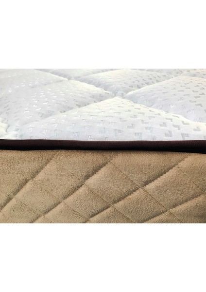 Tek Kişilik Katlanır Lüks Yatak - 90x200 Tam Ortopedik Yer Yatağı Supreme