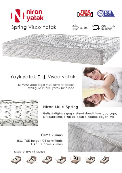 60x170 VISCO SPRING YATAK
