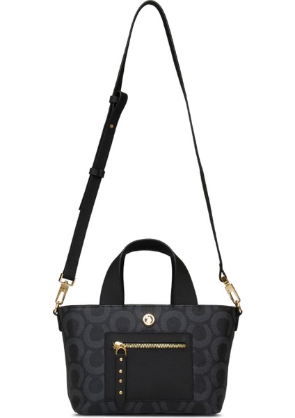 Çapraz Askılı Kadın Çanta Siyah Us25150