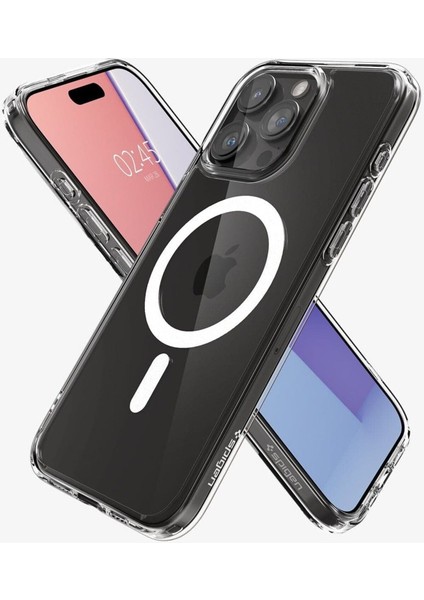 Apple iphone 15 Pro Magsafe Kablosuz Şarj Uyumlu Şeffaf Kılıf modelleri