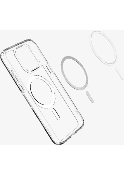 Apple iphone 15 Pro Magsafe Kablosuz Şarj Uyumlu Şeffaf Kılıf indirimleri